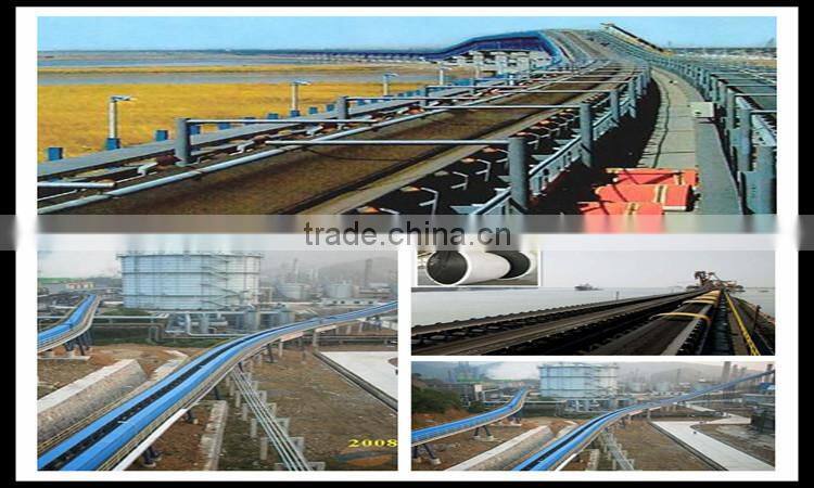 Hebei LanjianCE/SGS/ISO standard rubber steel cord conveyor belt for manure