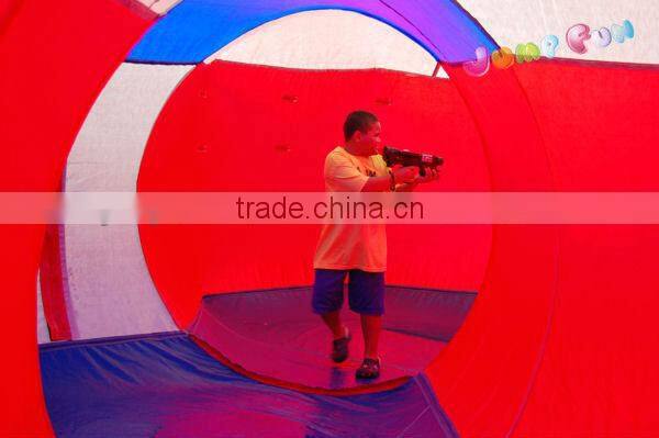 inflatable laser tag arena