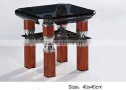 China modern latest design glass coffee table fittings
