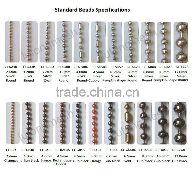 beaded chain carbon steel