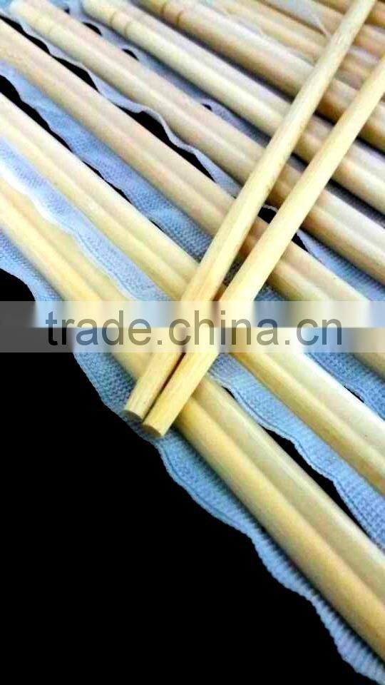 Bamboo chopstick with plastic wrapper in bulk