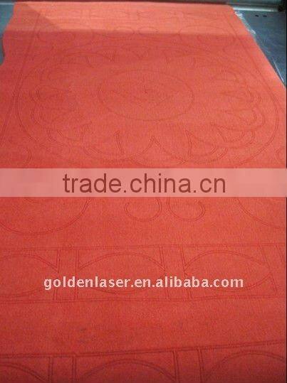 Laser Cutting System for Car Floor Mat,Logo Carpet,Custom Wool Rug