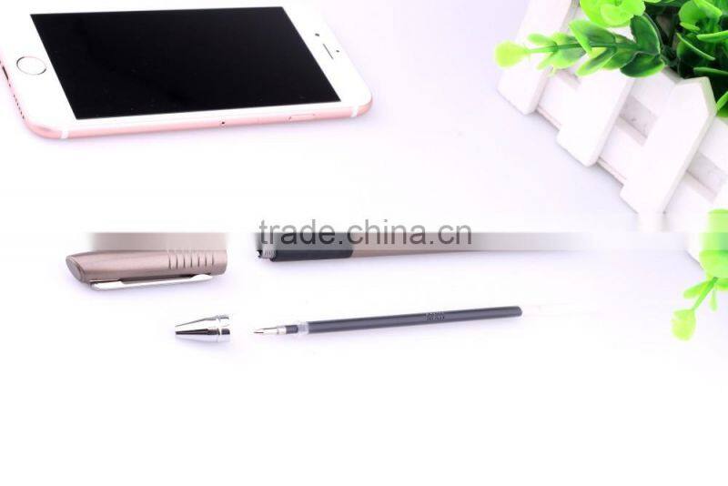 Wrinting smooth promotional Stylus touch gel pen with ink refill