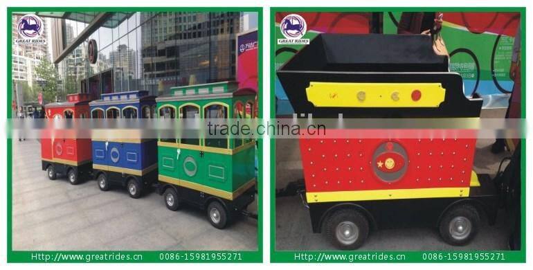 electric tourist train used trackless train for sale