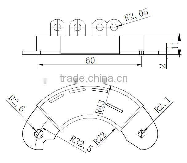 MXG/Y (S1)35~50 Rotation triphase half bridg rectifier module