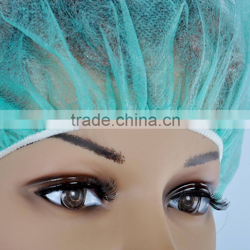 disposable nonwoven clip cap