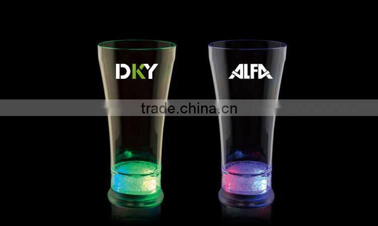 New Branded Popular Led Plastic Drinking Glasses For Restaurant
