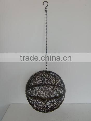 wrought iron hanging candle holders metal lantern