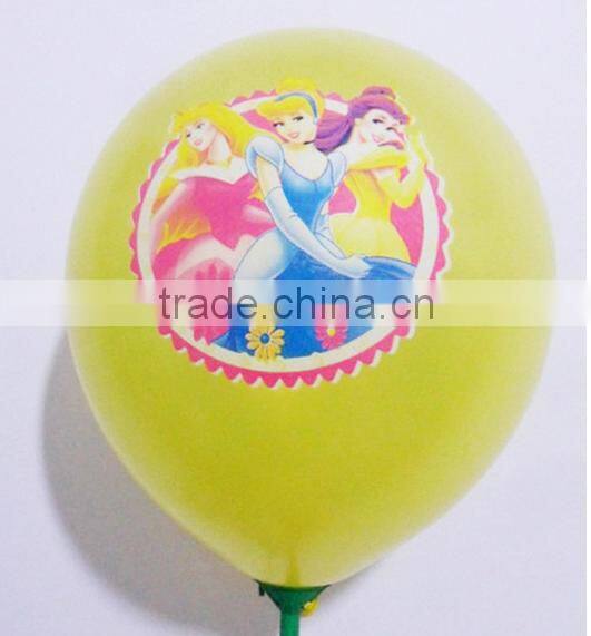 Aimin tonghai hot sell printed round balloons/latex balloon