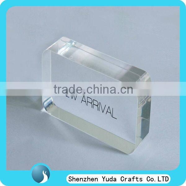 Acrylic block, acrylic logo block, brick and block