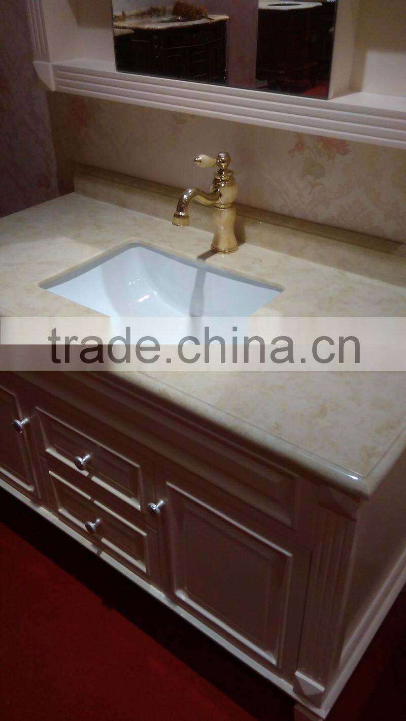 kangchen sanitary ware soild wood modern bathroom cabinet