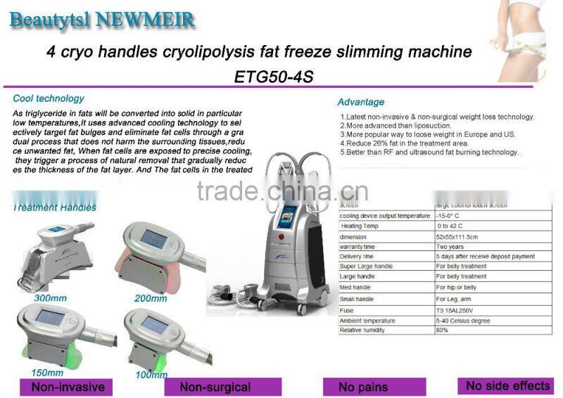 Medical CE Approved Criolipolysis Crio Lipolysis Criolipolisis Machine