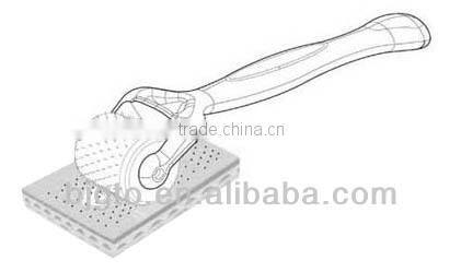 GTO Factory direct sale 540needles skin care derma roller with 360 degree rotation head