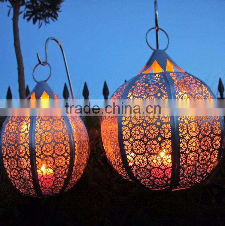 antique hanging hurricane lamp