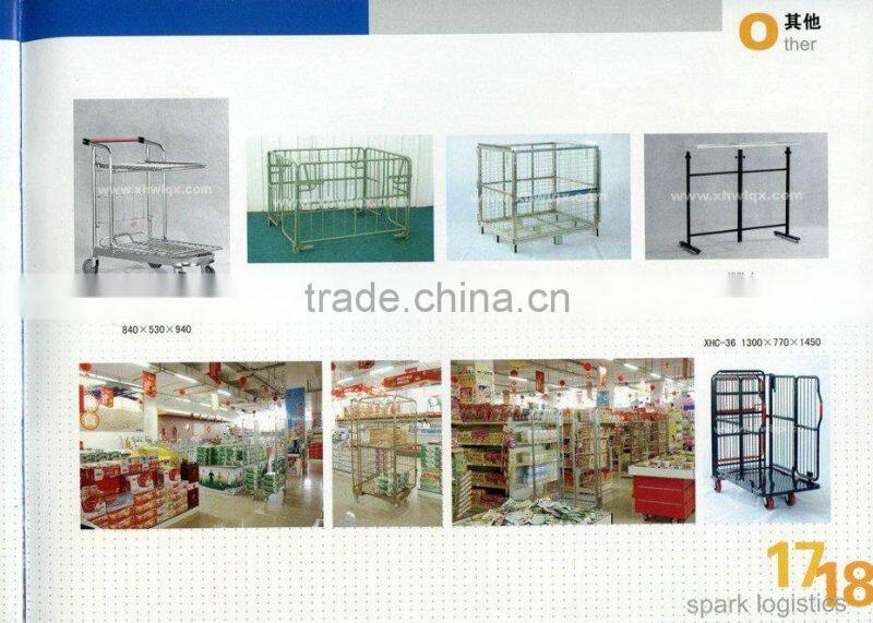 "A"base roll container