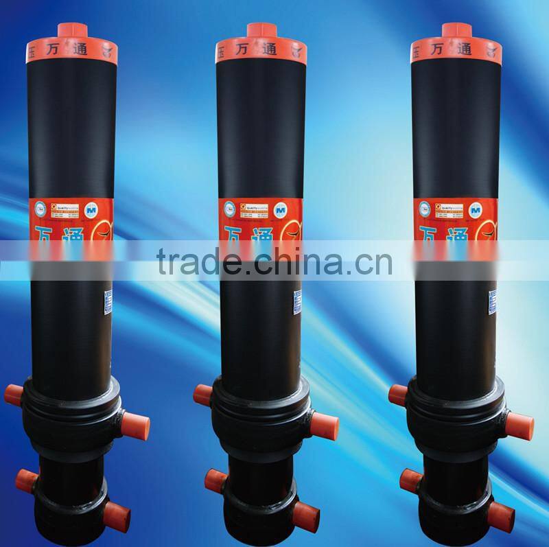 4 stage hydraulic telescopic ram cylinder for tipping trailer