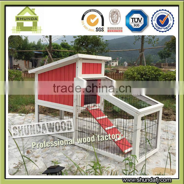 SDR022 Outdoor Wooden Cheap Rabbit Cage for Farming