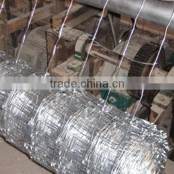 High strength galvanized field fence