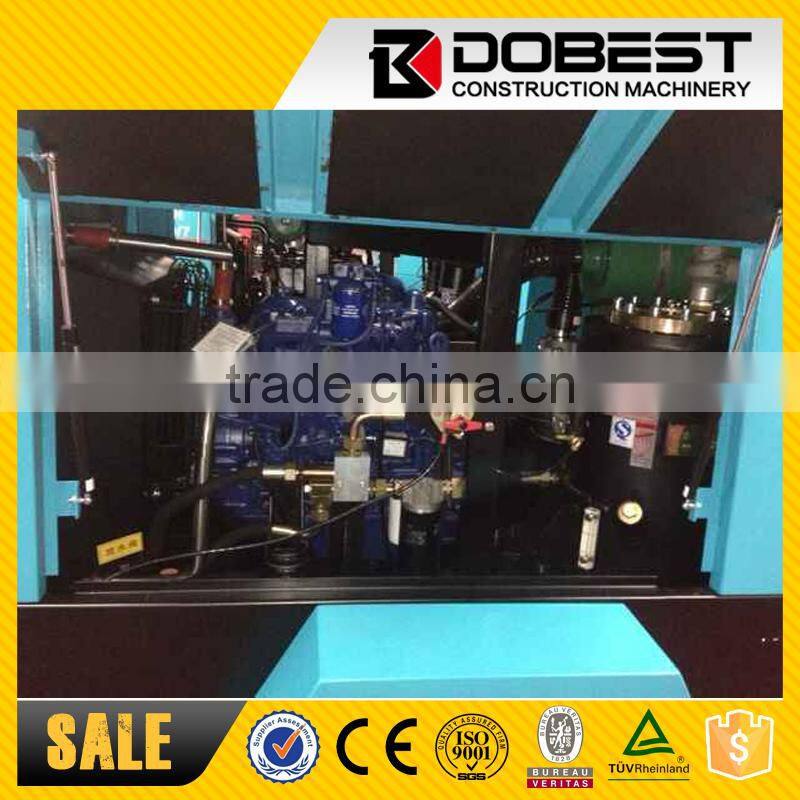 Chinese KAISHAN Diesel Driven Portable Screw Air Compressor LGCY-6/7