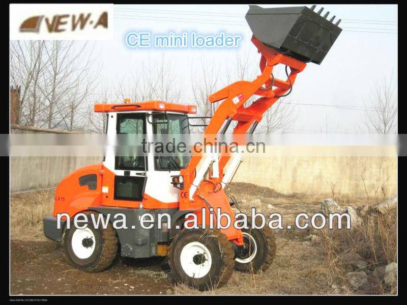 2016 hot 1.5ton CE mini wheel loader