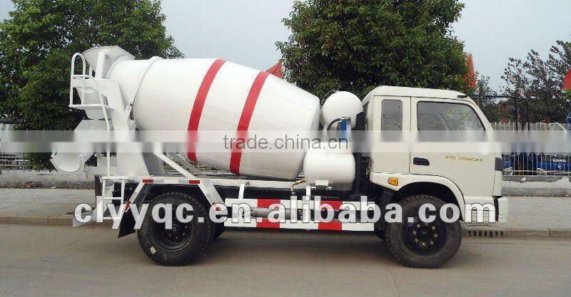 New 6m3 concrete mixer drum truck