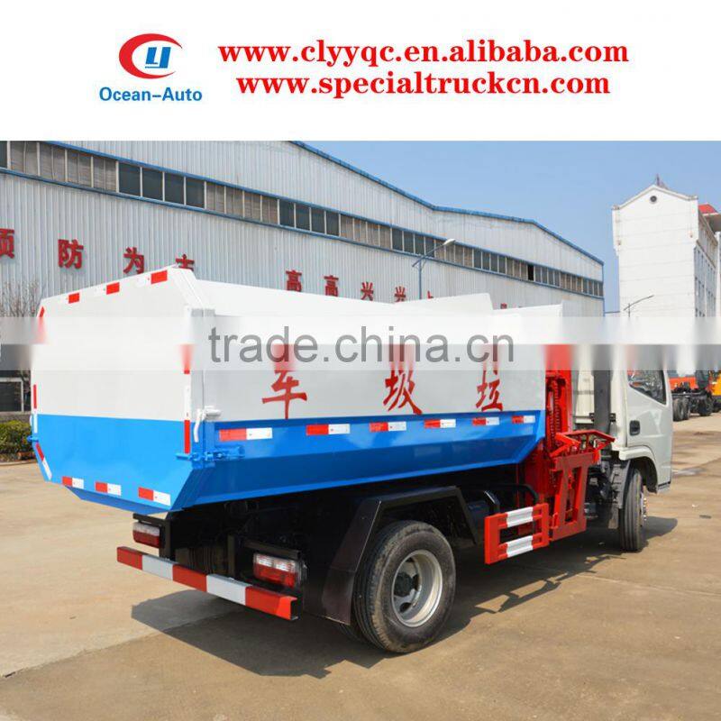 Dongfeng mini garbage collection equipment with 5cbm capacity from original manufacture