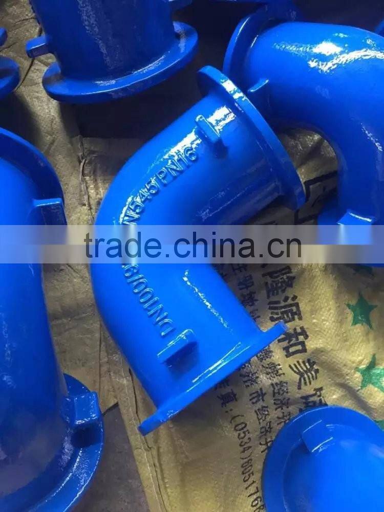 EN545 PN 16 Cast iron loosing flange pipe fittings DN50-DN200