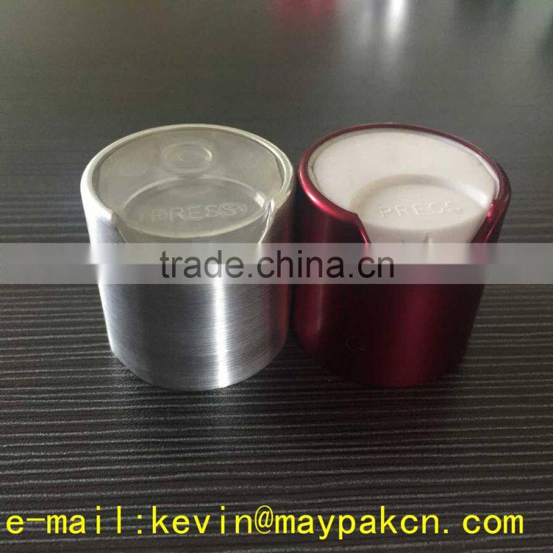 Cosmetics package 2015 hot sale PP flip top water bottle cap for bottles from Yuyao