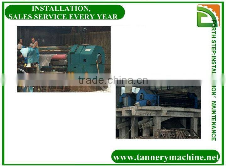 Italy quality 1500mm hydraulic leather fleshing machine