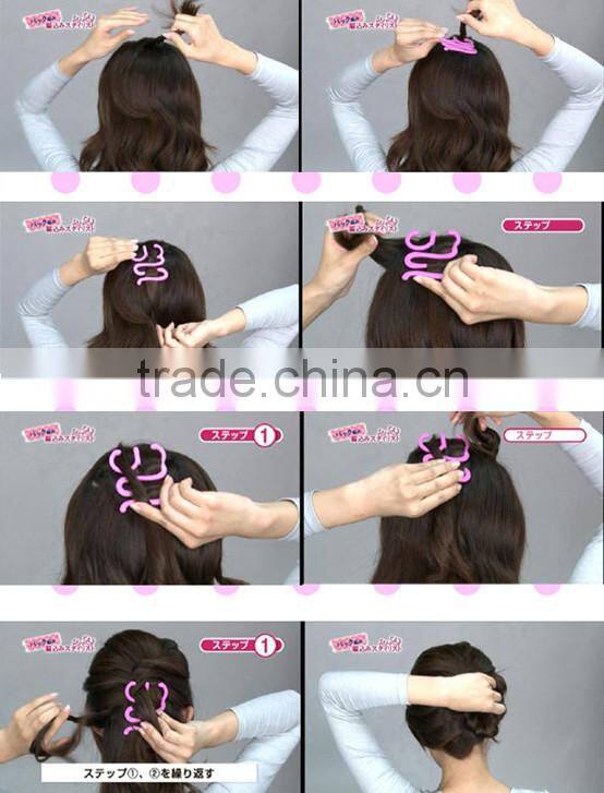 fashion hairdressing hairstyle maker tools wave shaped hair braided DIY tools large size