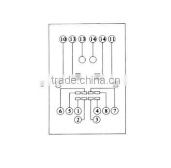 HEIGHT PX78704 latching relay socket /Relay Socket With High Quality
