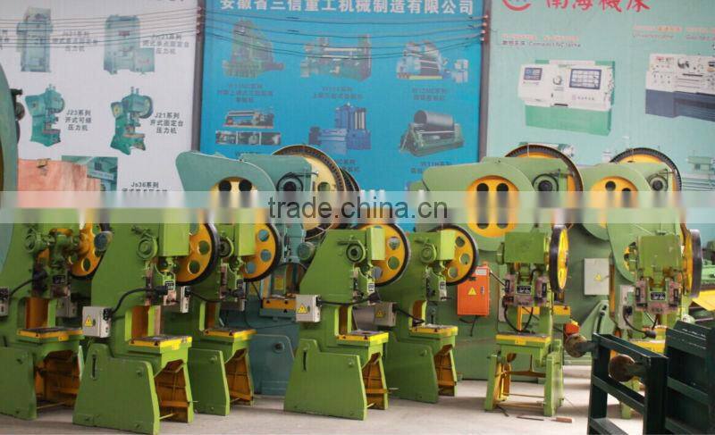 J23-6.3 Ton sheet metal machinery punching machine , Eccentric Press machine