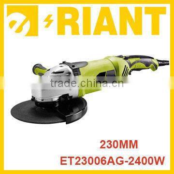 CE / GS / ROHS / UL Professional / DIY quality portable power tool 230mm electric angle grinder 2400W