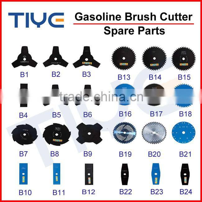 brush cutter parts good quality 2 teeth blade