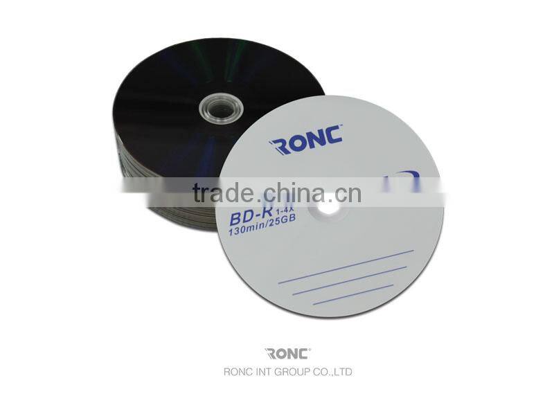 White inkjet printable blue ray disc cake box package 25GB/50GB BDR