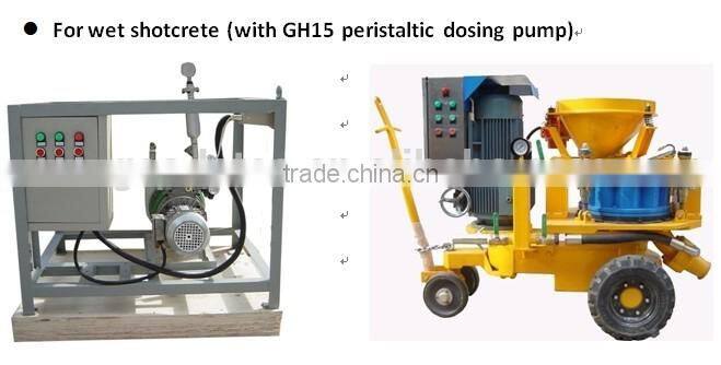 GSZ3000 ISO supplier famous brand diesel wet shotcrete machine for sale