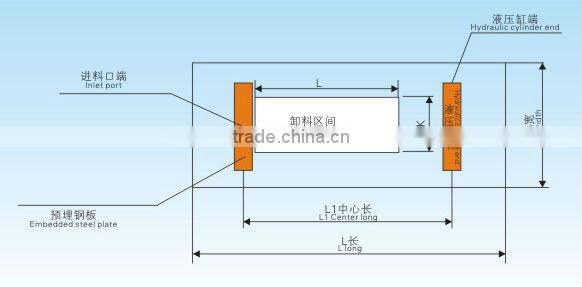 800 Hydraulic Clamping Plate-frame Edible oil filter press