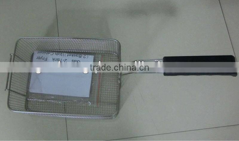Hot Sale 2-tank 2-basket Electric Chicken Fryer Machine(ZQW-102V)