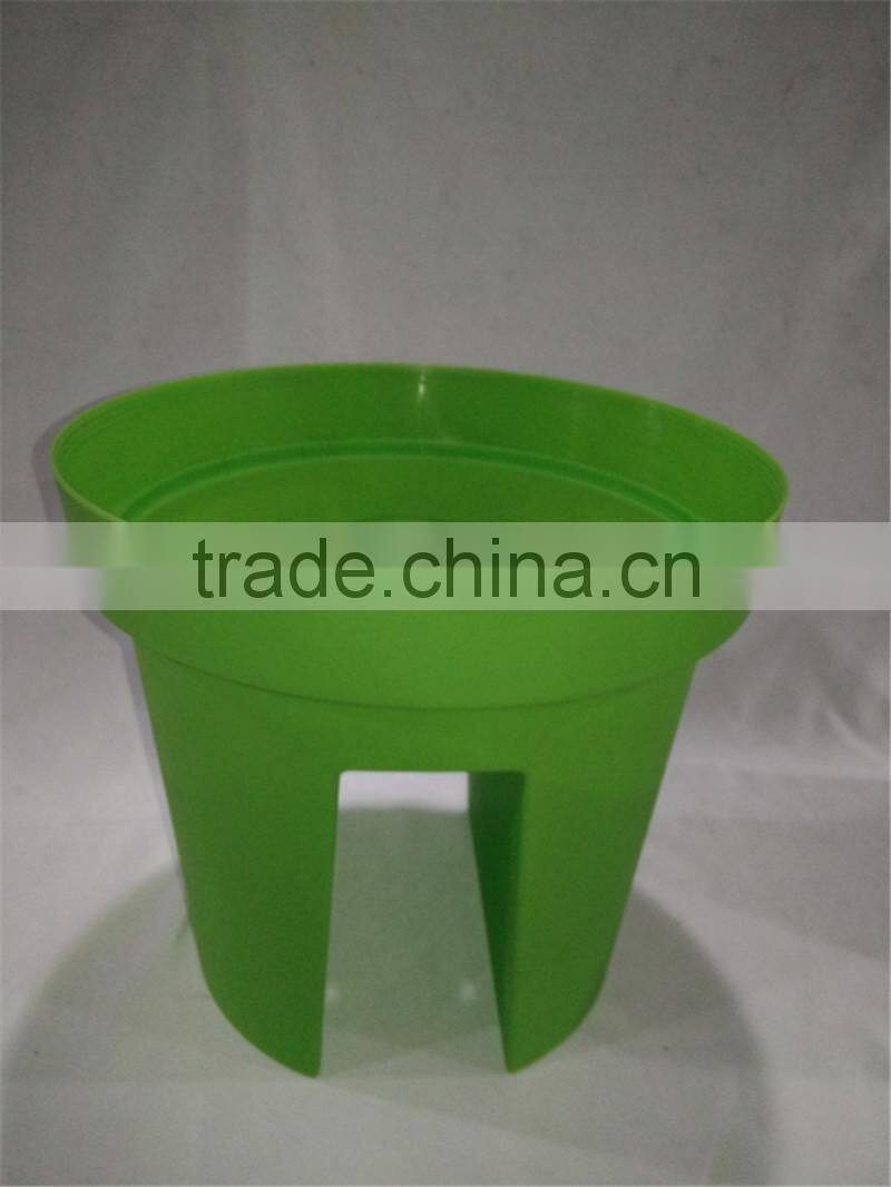 2015 new virgin pp plastic decorative garden decoration balcony flower pot