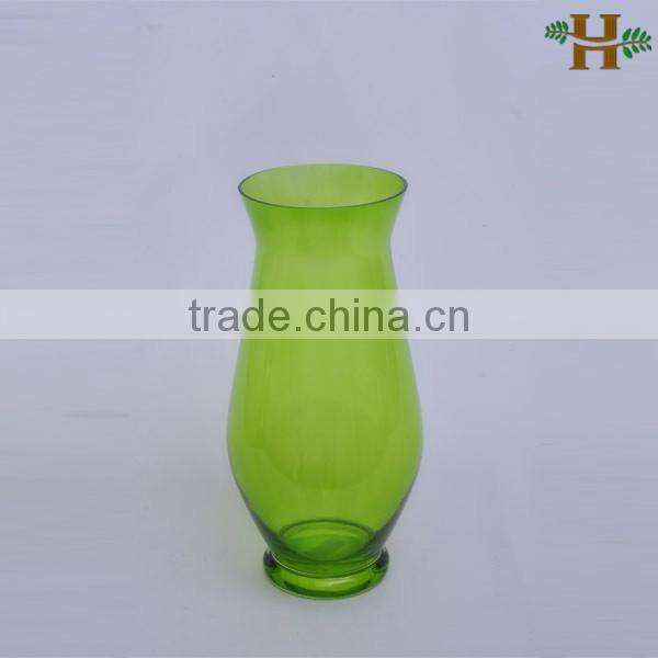 flower shaped spray color glass vases wholesale
