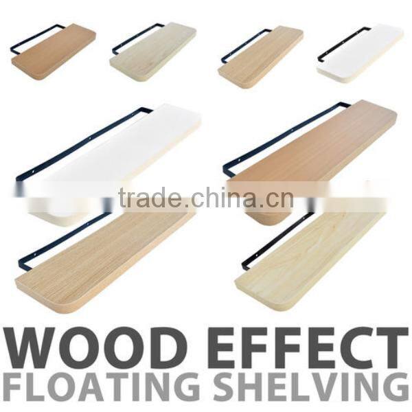 High Gloss Floating MDF Wall Shelf,Wood Shelf Kits,Wall Decor Shelf