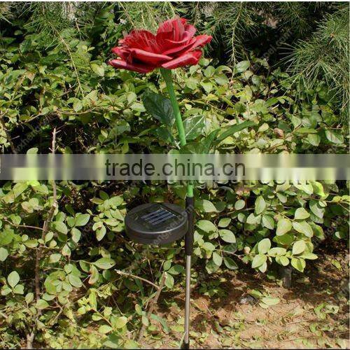 solar rose light
