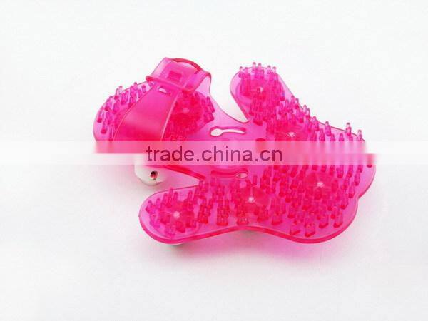 Plastic body massage roller massage glove cellulite