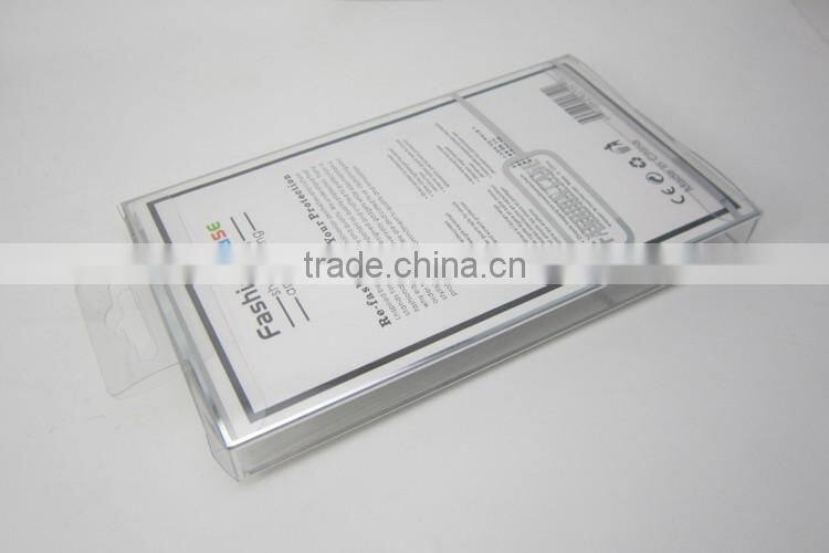 Customized plastic mobile phone case packaging bag, plastic transparent packing box for phone case