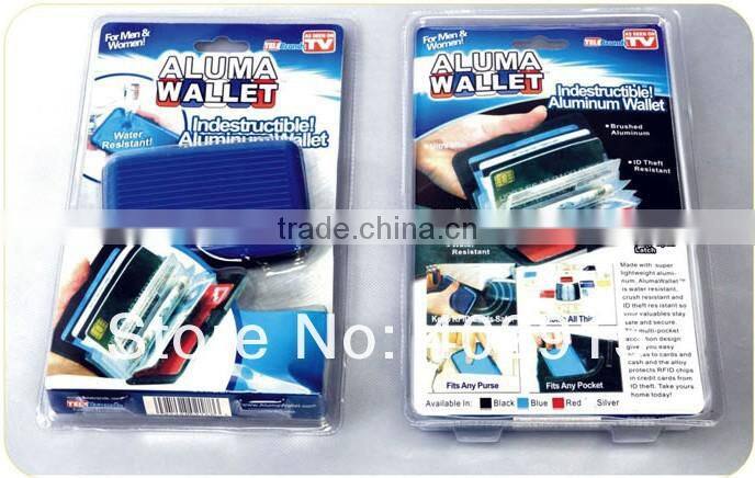 Supply fashion Waterproof and antimagnetic card bag / card box