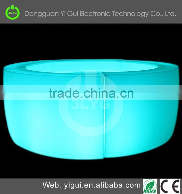 Factory price abs led bar chair/table for Party and Wedding