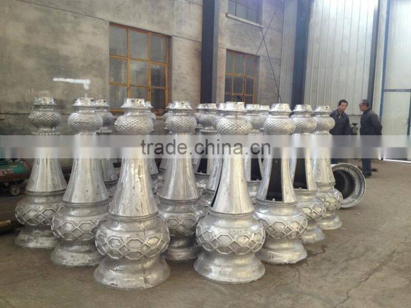 Middle East antique 7.8 meters decorative street lighting pole