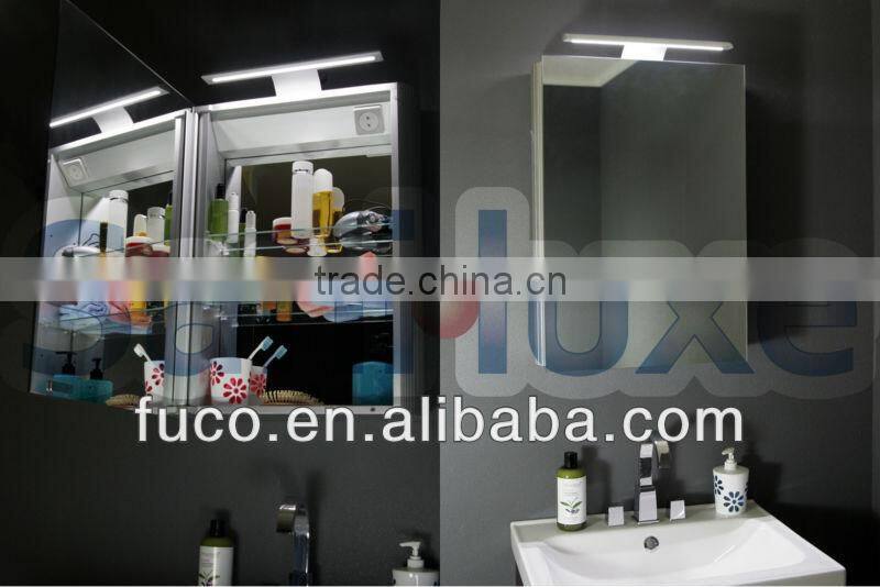 Antique Style Bathroom Vanity of Aluminium and Mirror