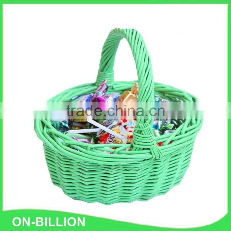 Wholesale custom household small thing storage basket wicker basket for gift
