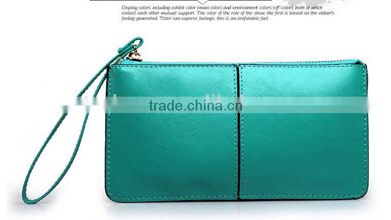 Fashion PU pink lady wallet bag wholesales price and high quality